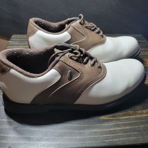 Austin Golf Shoe Brown and White Men’s Size 10D